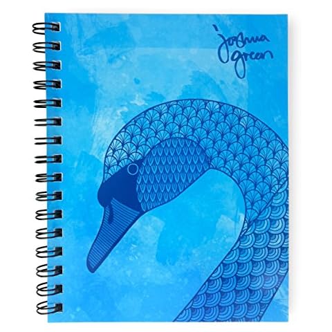 Monster Stationery - A5 Lined Notebook - 160 Perforated 80gsm Pages - Made in UK - Joshua Green Design - Swan Cover