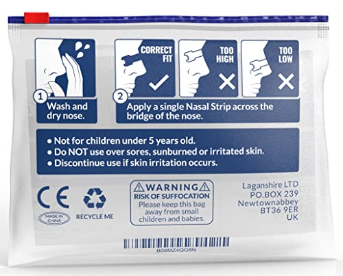 Nasal Strips Snoring Solution - Nasal Dilator For Anti Snoring- Best Nose Strips For Breathing - 100Pcs - Sleep Right And Breathe Easy At Night (Large) #TOP4