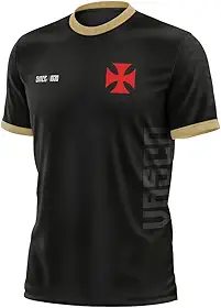 Camisa Vasco Da Gama Oficial Since 1898 Negra Crvg Original Nova 2025