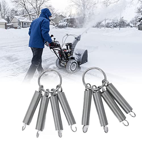 Reifenkettenspanner, 1 Paar Reifenkettenspanner aus Edelstahl für Schneefräsen, Traktorfahrer, 4 Glieder