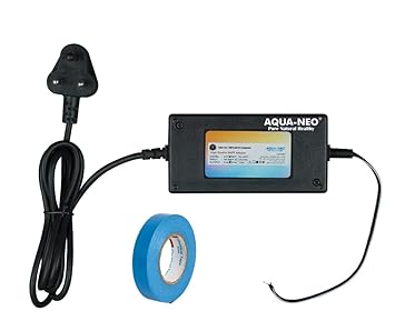 Aqua-NEO Pure Natural Healthy Ro Adapter Spectra Smps/Power Supply for All Types of Ro Water Filters and Purifiers with 1 Year Warranty 24V 25A, Black and Electric Tape