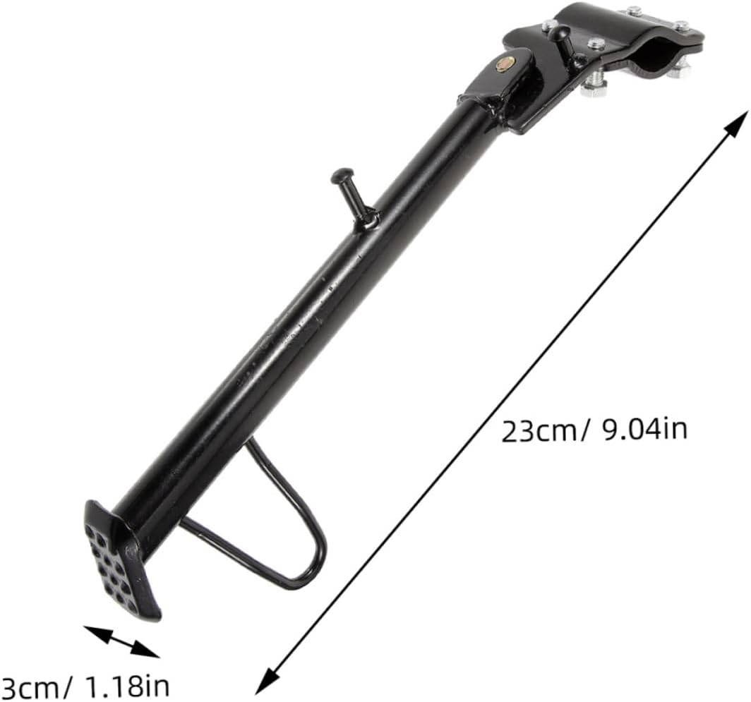 Motorcycle Kickstand Replacement Side Stand for Electric Scooters and Motorcycles Durable Design Easy Installation Compatible with Various Models