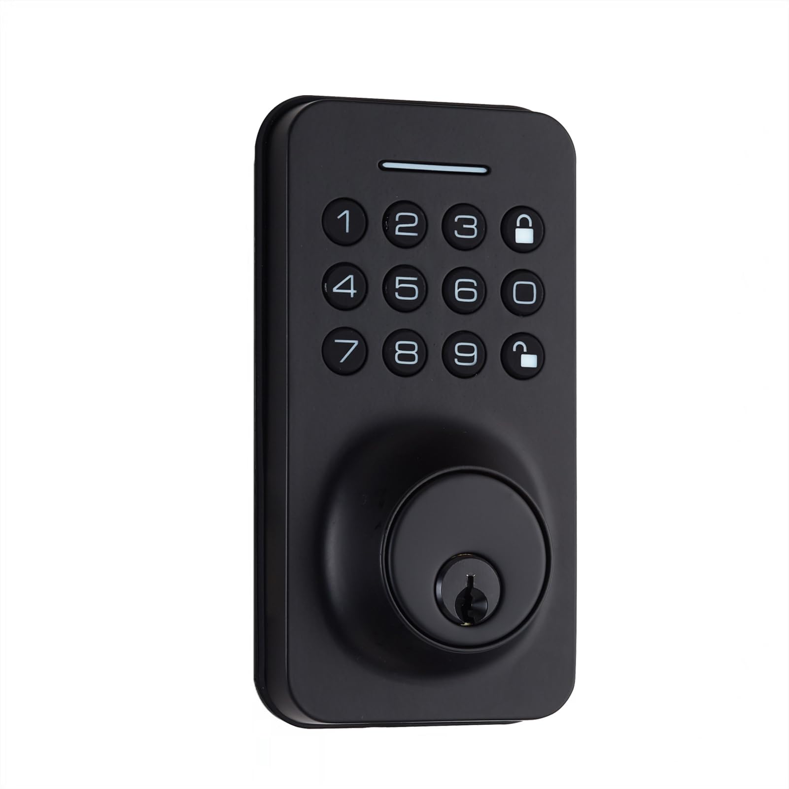 Serrure de porte intelligente contre l'oubli de clés pour maison et appartement