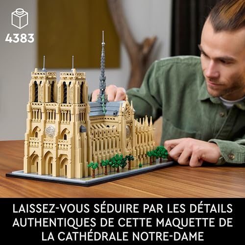 Lego Architecture Notre dame De Paris 21061 Lego La Boite - vue 2