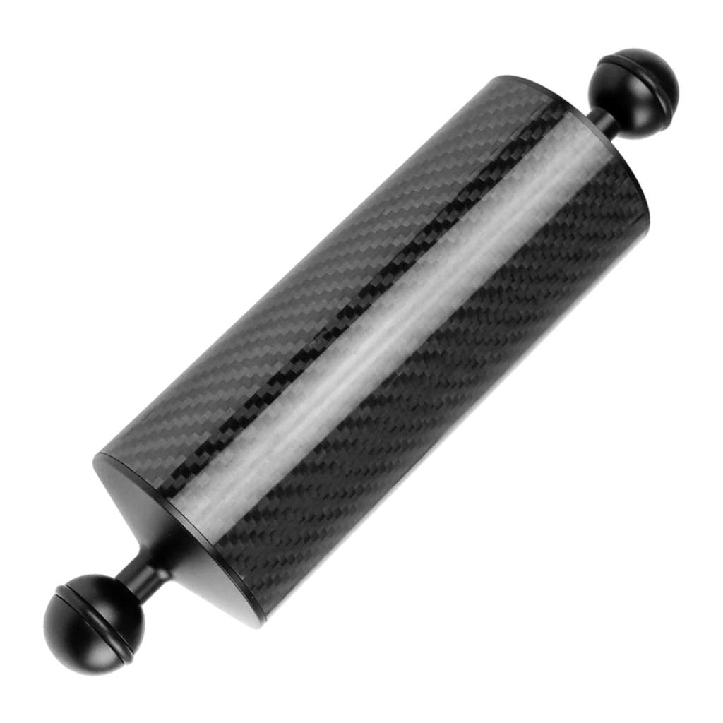 Support D'extension de Flottabilité de Boule de Bras de Flotteur de Carbone de Plongée sous-Marine de 2X 8