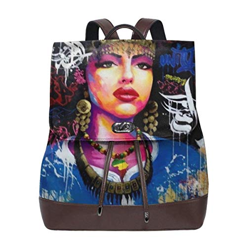 Flyup Nude Women s Leather Backpack    Unique Design With Elegant Appearance Mochila