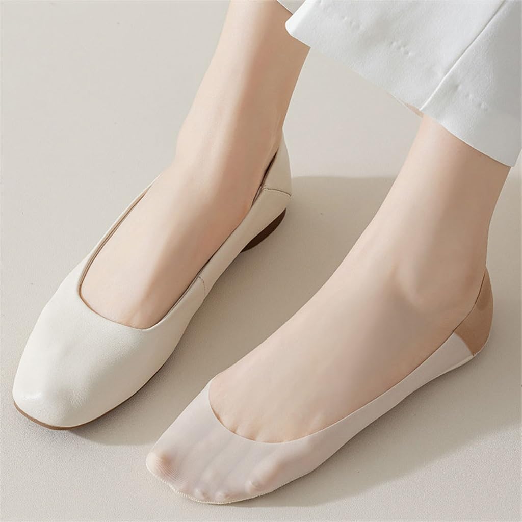 Light Weight Mesh Ice Socks Invisible Sweat Absorbing Cotton Sole Boat