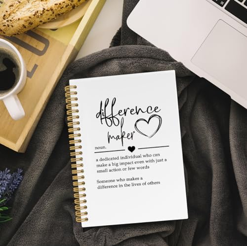 Cahier Difference Maker haut de gamme de 164 pages pour manager