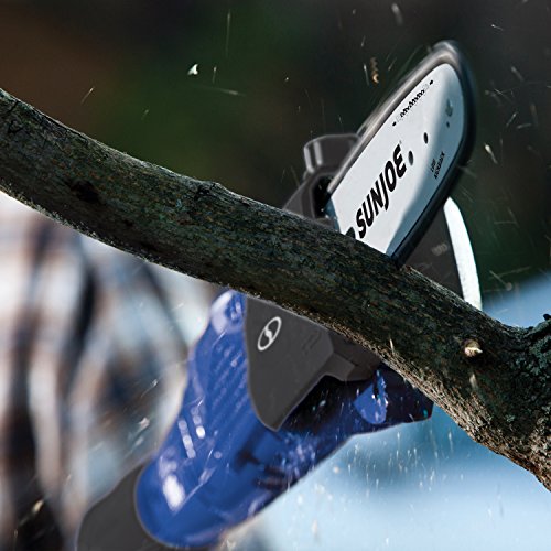 Sun Joe Swj801E-Sjb 8-Inch 7-Amp Electric Telescoping Pole Chain Saw, Dark Blue #TOP3