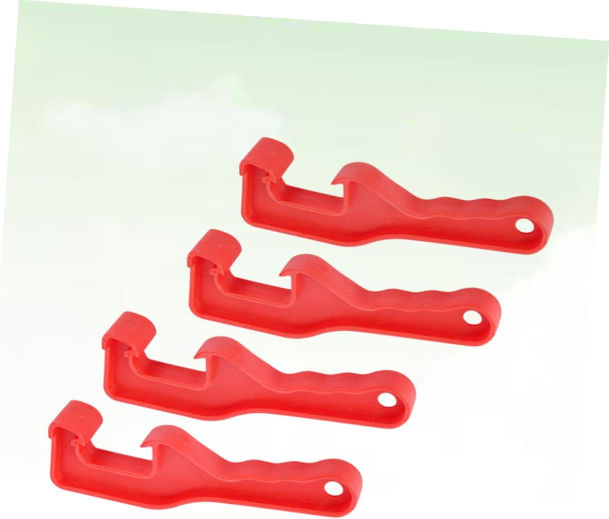 SHOWERORO 8pcs Plastic Bucket Opener Oil Drum Lid Wrench Paint Bucket Lid Opener Tools