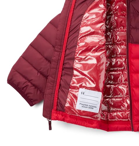 Image of Columbia Kids Powder Lite II Hooded Jacket (Little Kid /Big Kid)