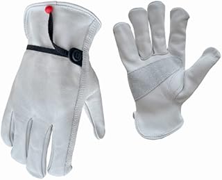 True Grip 98453-26 Grain Cowhide Ball & Tape Wrist Gloves, Extra Large