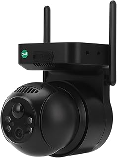 Solar Security Cameras, WiFi Surveillance Camera, HD Battery Powered Wireless Outdoor Solar Panel Camera with Colour Night Vision, PIR Motion Detection, 2 Way Call, IP66 Waterproof