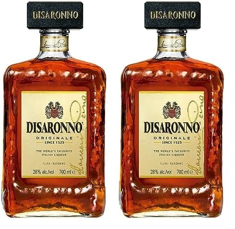 Disaronno Amaretto Liquore Alle Mandorle - 700 ml (Confezione da 2)
