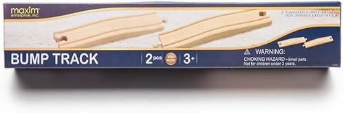 Miniatura 5 de Pista de madera para tropiezos, vías de tren de expansión compatibles con Thomas & Friends, Brio Train, y todos los principales juegos de trenes de