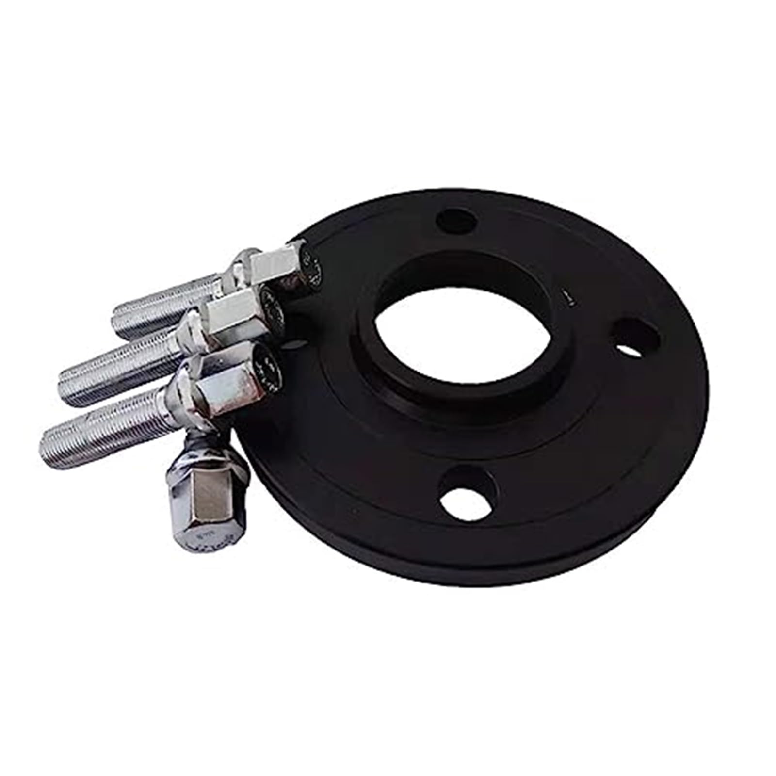 Uszczelka koła samochodowego Zestaw poszerzający dystans koła samochodowego 4x98 Hubcentric 58.1 Adapter aluminiowy, do Fiata, dystanse kół Dystanse kół samochodowych(BLACK 15mm)