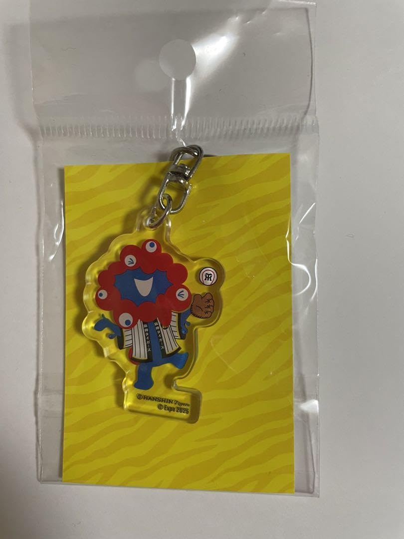 阪神タイガース　ミャクミャク　アクリルキーホルダー　アクキー　5種セット 大阪・関西万博〉ミャクミャクタイガースアクリルキーホルダー