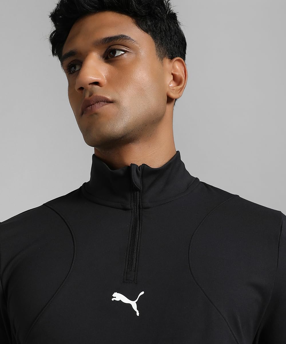 PUMA M Cloudspun 1/4 Zip Magliette Unisex - Adulto (Pacco da 1)