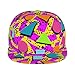 80s 90s 80'S 90'S Fashion Baseball Cap Adjustable Breathable Fashion Snapback Flat Bill Hat Casual Hip Hop Hats For Men Women Outdoor