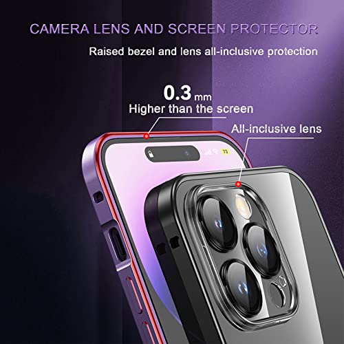 Coque iPhone 14 ultra mince transparente avec protection objectif intégrée - 3