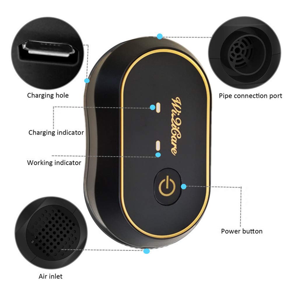 Portable Cleaner Sterilizzatore USB ozono Ventilator Disinfector Treasure Professionale Disinfezione Macchina per la casa e Viaggi