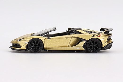 Amazon Mini Gt 1 64 ランボルギーニ アヴェンタドール Svj ロードスター Oro Elios ゴールド 左ハンドル 完成品 Mgt L ミニカー ダイキャストカー ホビー