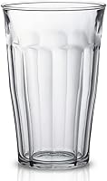 Duralex Picardie Tempered Glass Tumbler Set of 6 - 17oz French Made, Stackable, Microwave & Dishwasher Safe