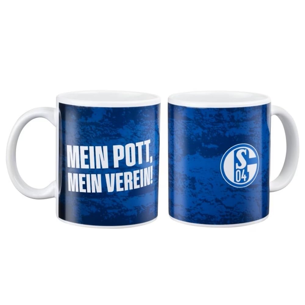 Mug FC Schalke 04 Mein Pott Mein Verein One Size pour café
