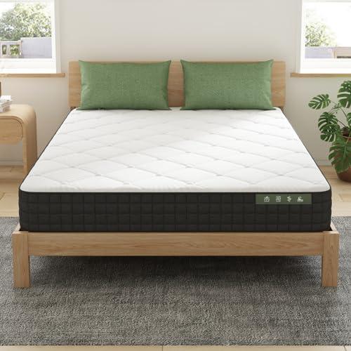 Avenco Colchones 80x190, Colchón de Espuma de 7 Zonas, Reversible Verano/Invierno, Funda de Colchón Extraíble y Lavable, Transpirable, Altura 20 cm