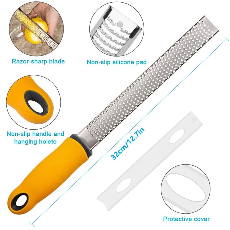 Rallador y Zester de Acero Inoxidable para Cocina miniatura 6