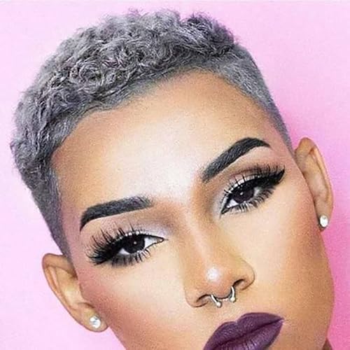 BeiSDWig Pixie Cut Wigs for Black/White Women, view 2