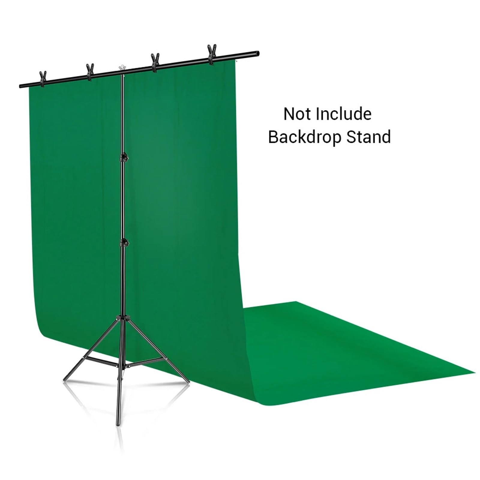 Sfondo Green Screen Fondali fotografici for schermi verdi Sfondo verde/bianco/nero/blu in poliestere-cotone for studio fotografico(White,3000x4000mm)