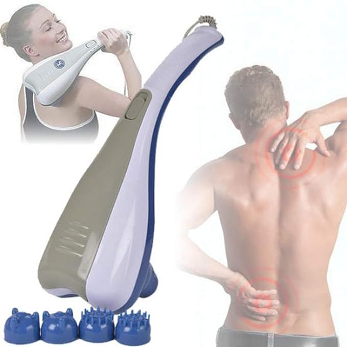 Enfogo 𝐋𝐢𝐦𝐢𝐭𝐞𝐝 𝟏𝟓-𝐘𝐞𝐚𝐫 𝐖𝐚𝐫𝐫𝐚𝐧𝐭𝐲 𝐃𝐞𝐚𝐥 -Pain Relief Electric Double Head Hammer Massage Machine | Body Vibration, Acupressure, Dolphin Dual Hand Massager for Men & Women Enfogo 𝐋𝐢𝐦𝐢𝐭𝐞𝐝 𝟏𝟓-𝐘𝐞𝐚𝐫 𝐖𝐚𝐫𝐫𝐚𝐧𝐭𝐲 𝐃𝐞𝐚𝐥 -Pain Relief Electric Double Head Hammer Massage Machine | Body Vibration, Acupressure, Dolphin Dual Hand Massager for Men & Women