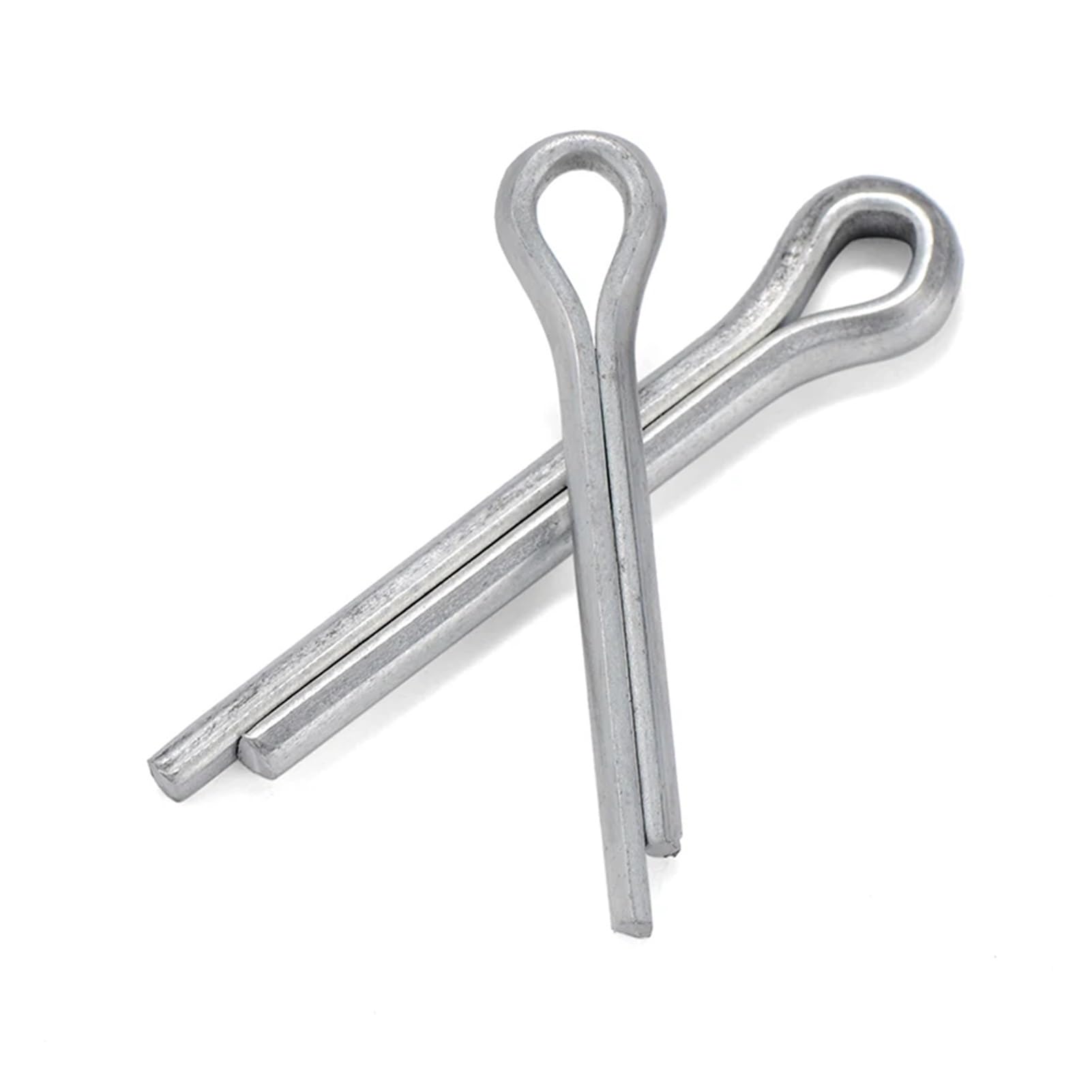M8 M10 M12 Acciaio al Carbonio zincato a Forma di U Coppiglia a Molla Perno for Capelli Morsetto Diviso Clip Elastica Aperta for Trattore (Size : M8X120mm 10pcs)