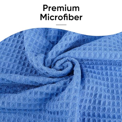 HOMEXCEL Hot Yoga Towels 2 Pack, (26.5\" x 72\") Non-Slip & Ultra-Absorbent Microfiber Yoga Mat Towels for Hot Yoga, Pilates, Exercise, Fitness, Bikram and Workout