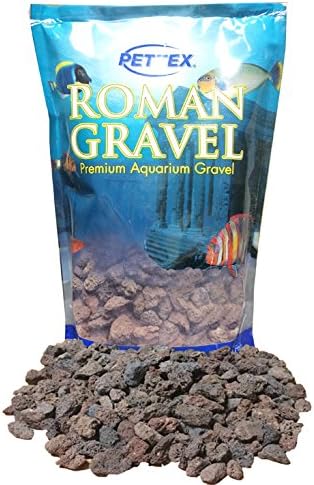 PettexRoman Gravel Aquatic Roman Gravel, 1 Kg, Natural Lava Lumps