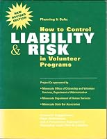 Planning It Safe: How to Control Liability & Risk in Volunteer Programs 1881282007 Book Cover