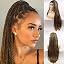 Omber Brown Braids Hair Wig