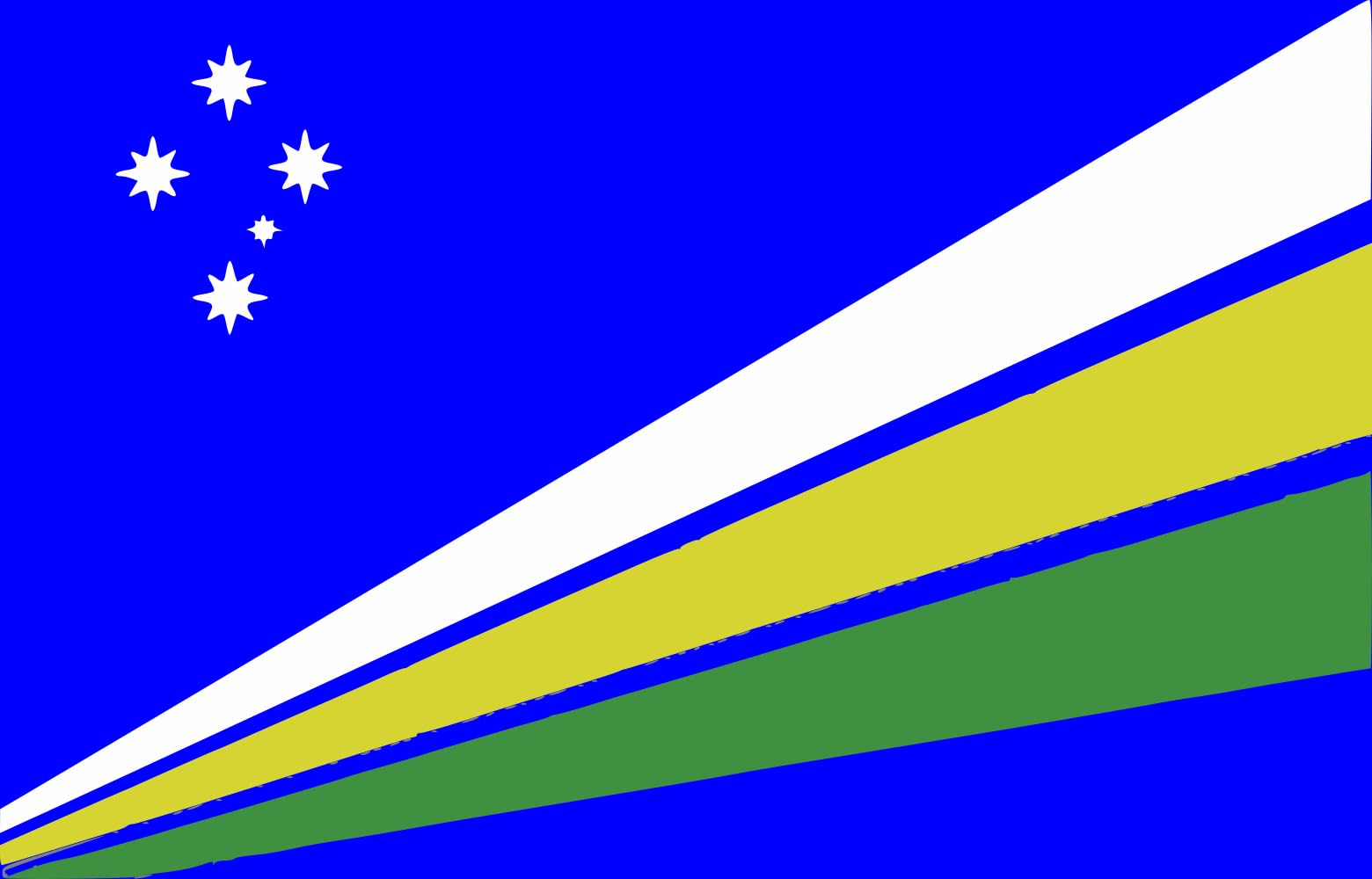 Drapeau Horizon Islands 1.35m² paysage pour résister au vent