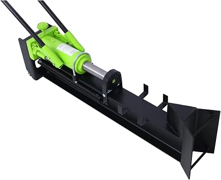 10 Ton Horizontal Log Splitter Wood Cutter Manual Hydraulic 2 Speed Wheel Hydraulic Log Splitter