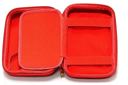 Funda GPS roja Navitech resistente a caídas para Tomtom Via 1505TM 3