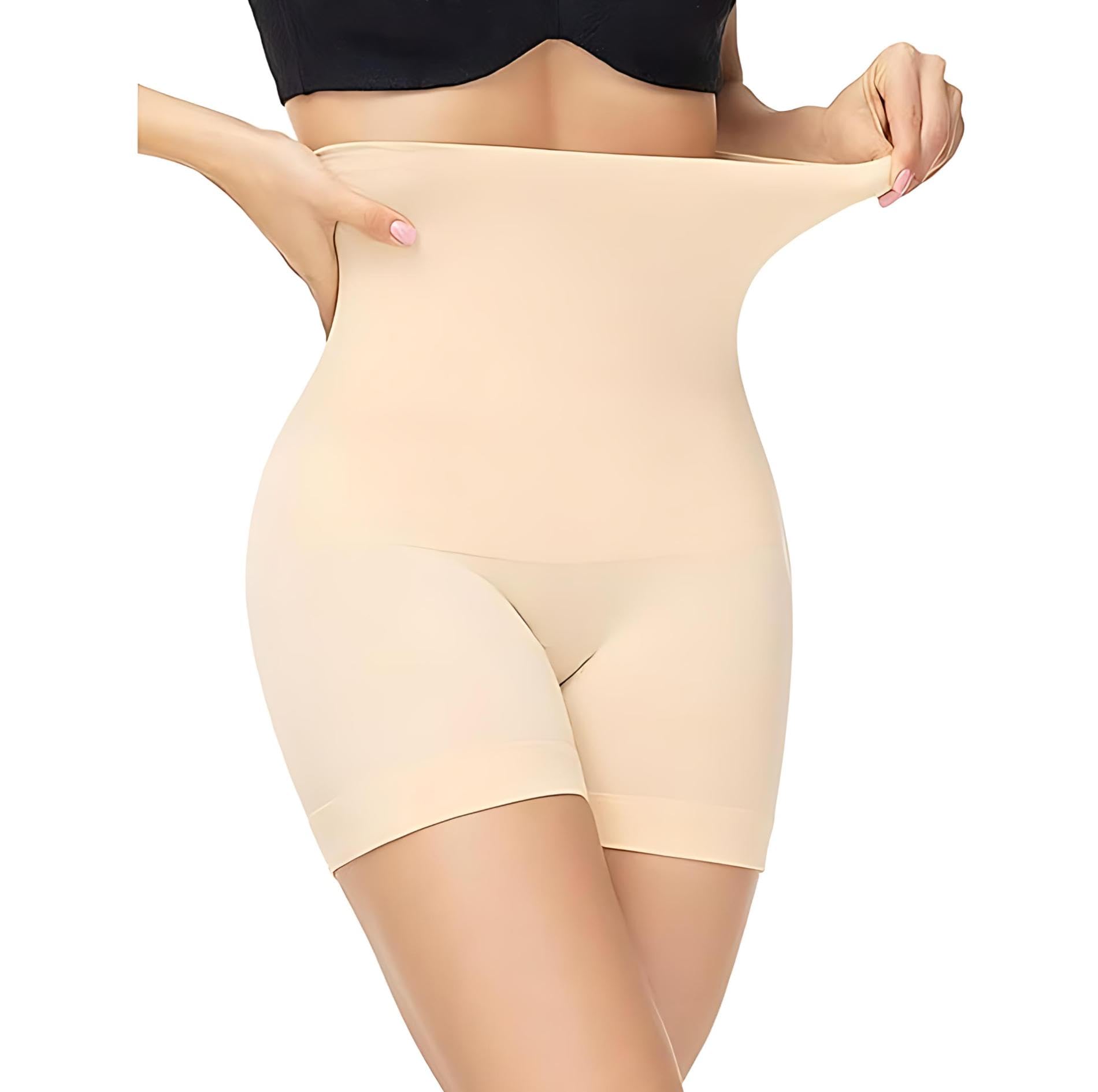 pagal gujju Women High Waist Shapewear Shorts | Tummy Control Slimming Shorts for Women | Seamless Body Shaper with Thigh Slimming & Waist Shaping for Daily Use Free Size-picture-36