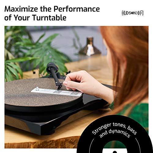 Turntable Phonograph Lp Phono Cartridge Stylus Alignment Protractor Tool–High Contrast (Vta Sold Separately) #TOP5