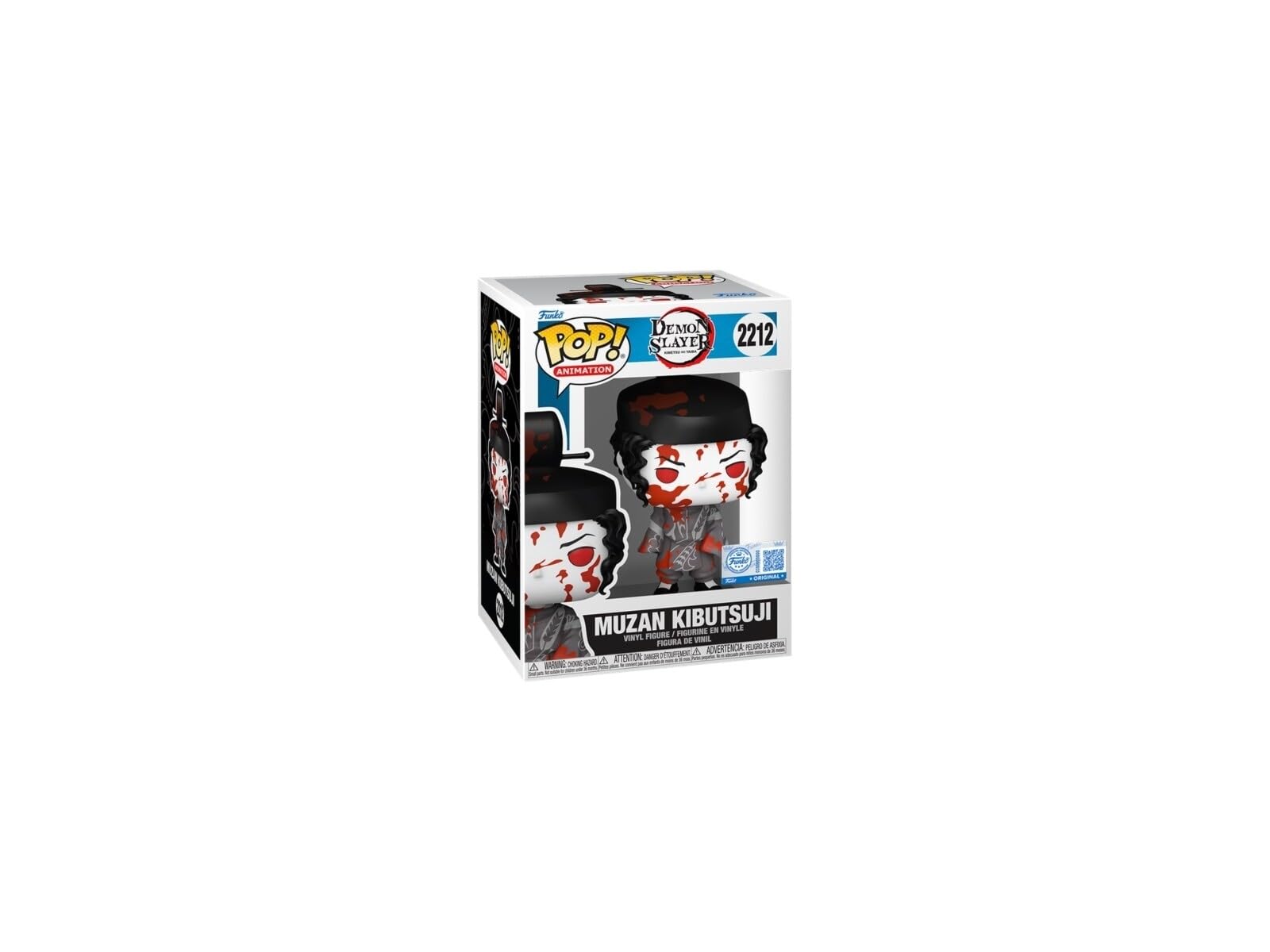 Funko Pop Animation Demon Slayer Muzan Kibutsuji Bloody Special Edition #2212 Vinyl Figure