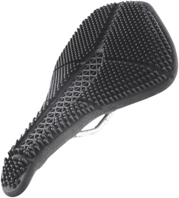 Universal Bicycle Seat Cushion, Breathable Rubber Pad with High Elasticity Nylon Fiber Base & Soothing Massage Design for Comfortable Riding