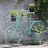 ☀ Stable and durable metal frame: the plant stand is made entirely of iron and painted on the surface, which makes the whole unit even more durable. Each plant basket has a maximum load capacity of 10 kg. In addition, the stable construction ensures its long life and stability