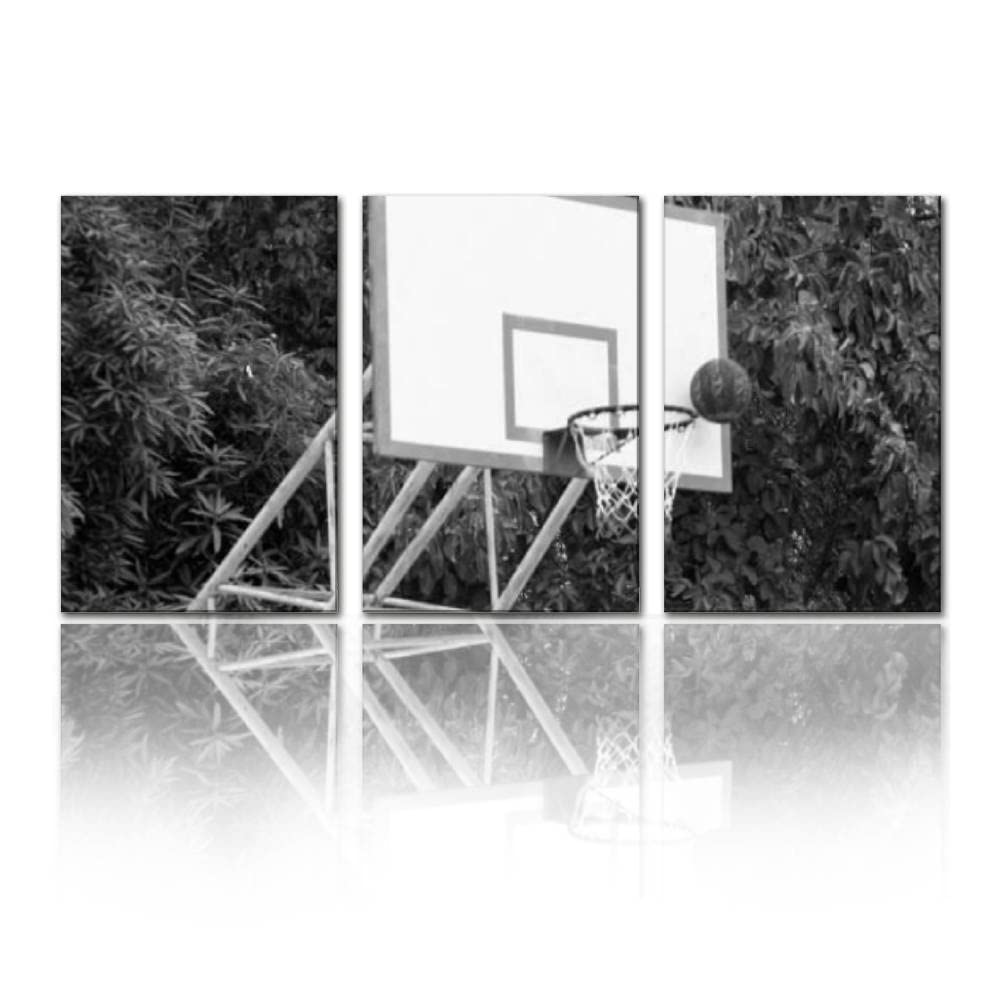 Basketball Hoop Black And White