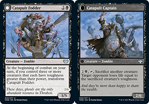 VOW-099 - Catapult Fodder // Catapult Captain - Magic - Catapult Fodder // Catapult Captain