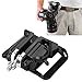 Kioducky Camera Holster Clip, DSLR Camera Holster Belt Hanger Fasting Laoding DSLR Holster for Canon 6D 600D 5D2 5D3 Nikon D90 Sony A7S A7R A7S2 Panasonic Olympus DSLR Cameras Climbing Wedding Travel