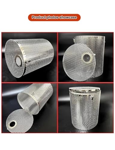 Protector de bomba sumergible con pantalla antiobstrucción de acero para pozo 4